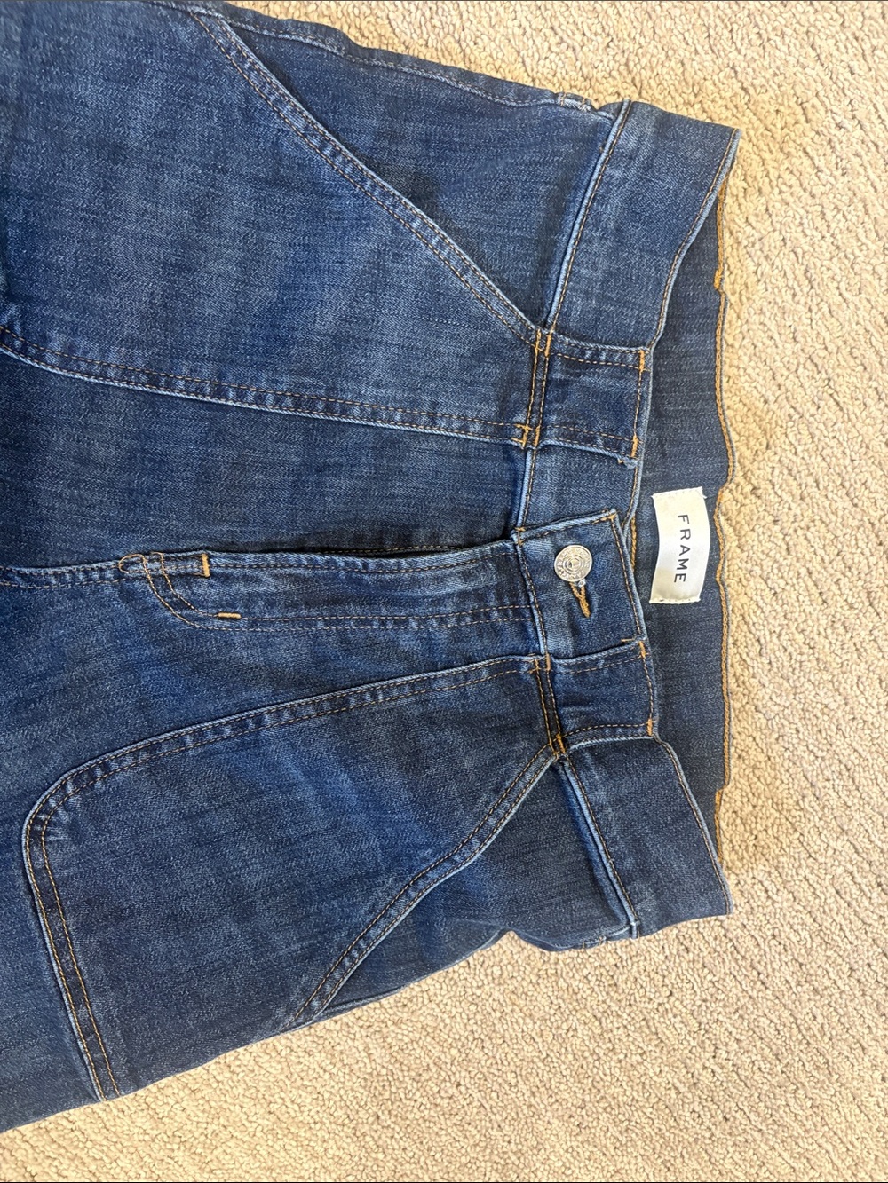 Frame Carpenter wide leg jeans - Picture 4 of 4